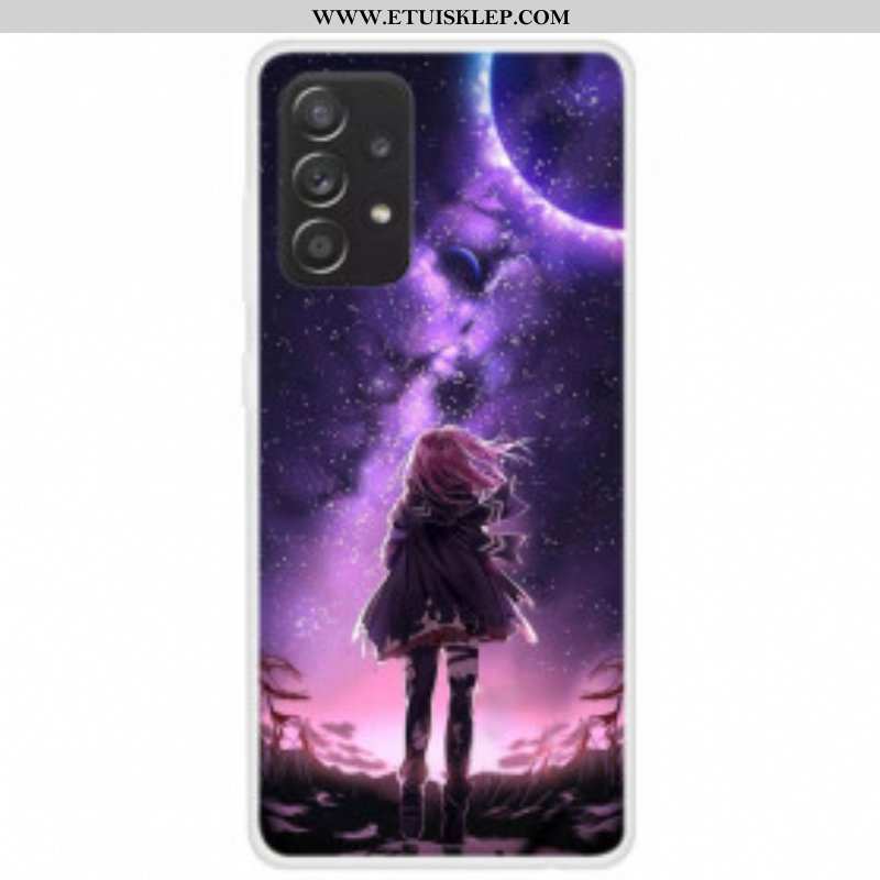 Etui do Samsung Galaxy A52 4G / A52 5G / A52s 5G Magiczna Pełnia Księżyca